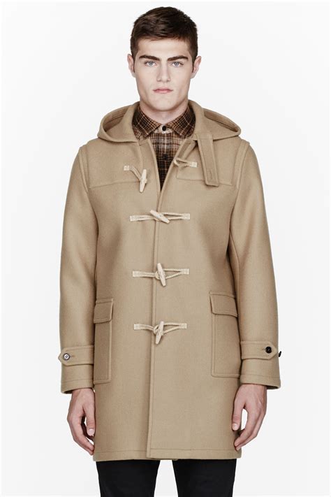 Saint Laurent Short Wool Duffle Coat 